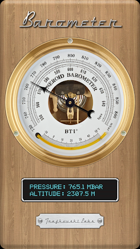 Barometer - Air Pressure - عکس برنامه موبایلی اندروید