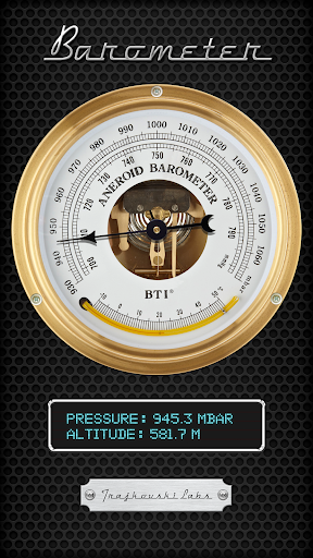 Barometer - Air Pressure - Image screenshot of android app