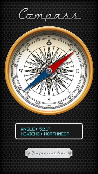 Compass - True North - عکس برنامه موبایلی اندروید