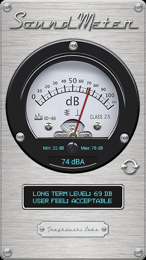 Sound Meter - Decibel & SPL - عکس برنامه موبایلی اندروید