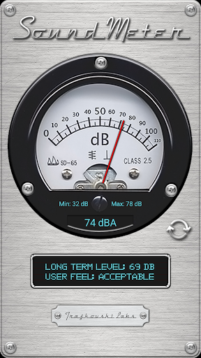Sound Meter - Decibel & SPL - Image screenshot of android app