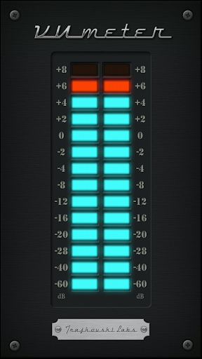 VU Meter - Audio Level - Image screenshot of android app