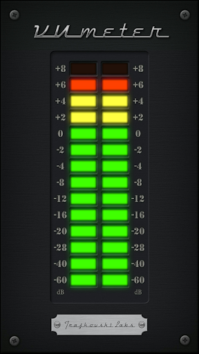 VU Meter - Audio Level - Image screenshot of android app
