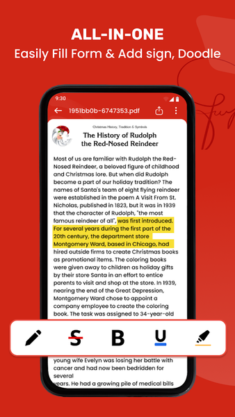 PDF Reader Pro-All PDF Viewer - عکس برنامه موبایلی اندروید
