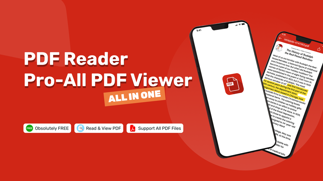 PDF Reader Pro-All PDF Viewer - عکس برنامه موبایلی اندروید