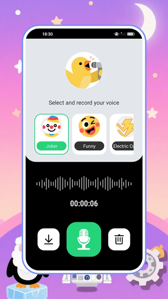 BTR Voice Changer - Image screenshot of android app