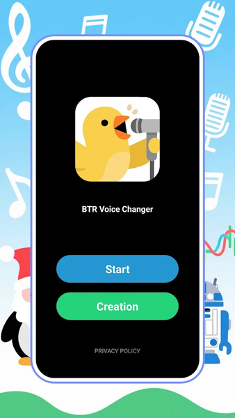 BTR Voice Changer - Image screenshot of android app