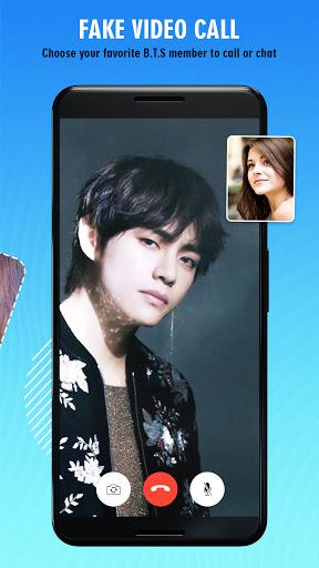 B.T.S. Fake Video Call: B.T.S. Call You - Image screenshot of android app