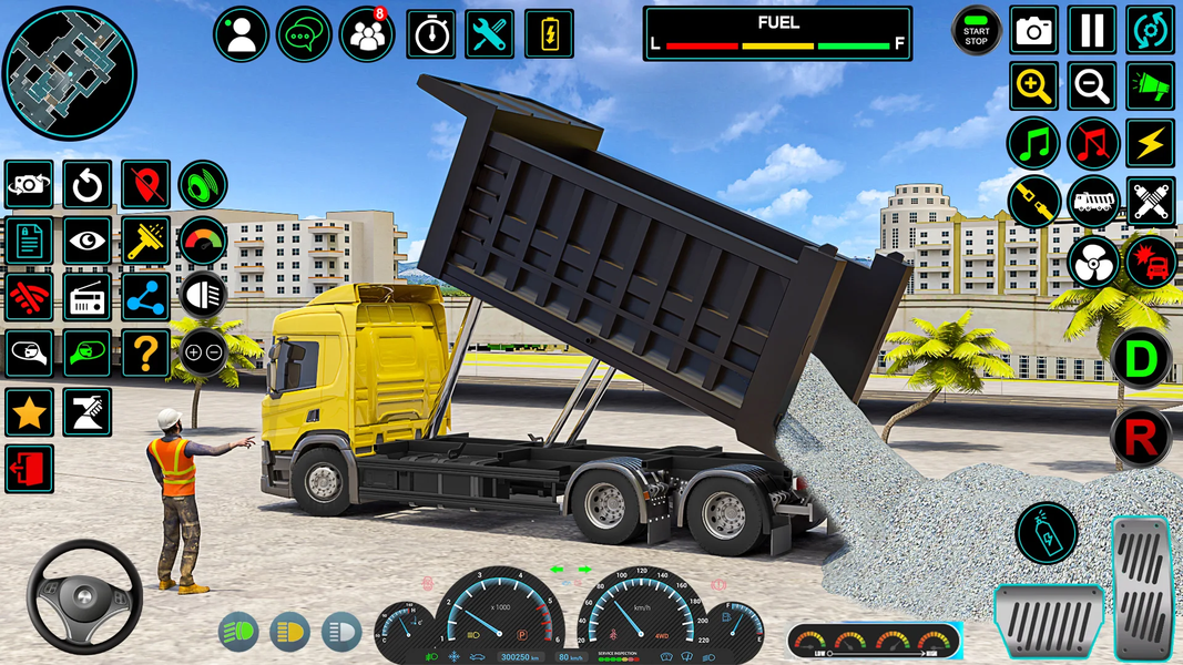 Car Transport Truck Driver 3D - Gameplay image of android game