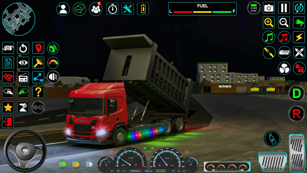Car Transport Truck Driver 3D - Gameplay image of android game