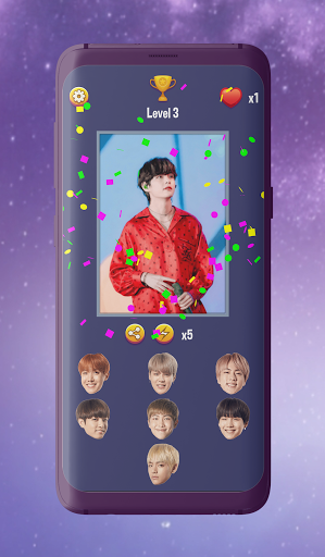 Guess BTS Member Game - عکس برنامه موبایلی اندروید
