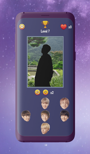 Guess BTS Member Game - عکس برنامه موبایلی اندروید