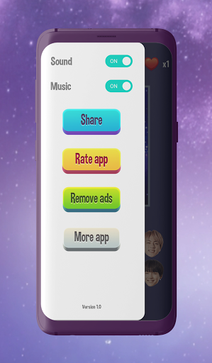 Guess BTS Member Game - عکس برنامه موبایلی اندروید