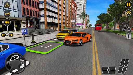 US Car Driving Simulator Game - Gameplay image of android game