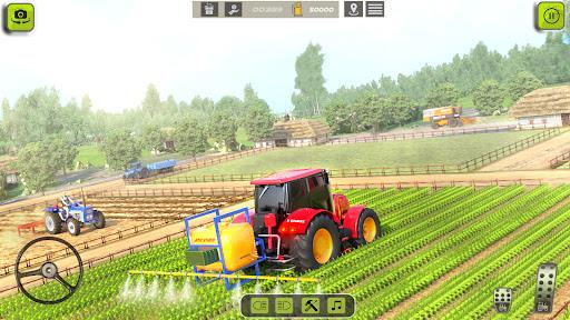 Indian Tractor Game Farming 3D - عکس بازی موبایلی اندروید