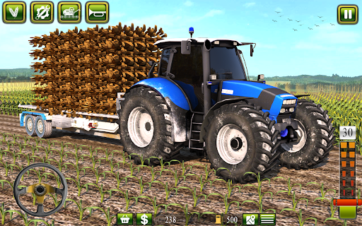 Indian Tractor Game Farming ۳D - عکس بازی موبایلی اندروید