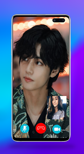 BTS Call You - BTS Fake Video Call - Image screenshot of android app