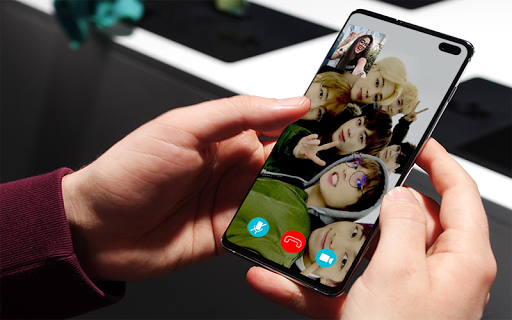 BTS Call You - BTS Fake Video Call - Image screenshot of android app