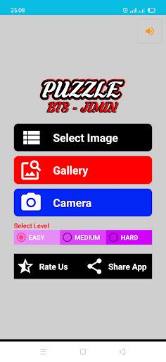 BTS JIMIN Game Puzzle Offline - Image screenshot of android app