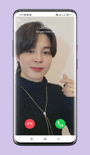 Jimin Video Call Prank - Image screenshot of android app