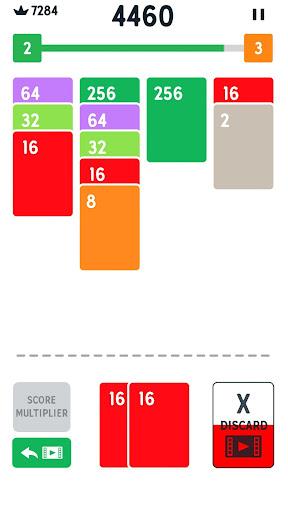 2048 Zen Cards - Gameplay image of android game