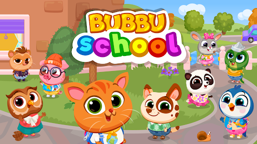 Bubbu School - My Virtual Pets - Gameplay image of android game