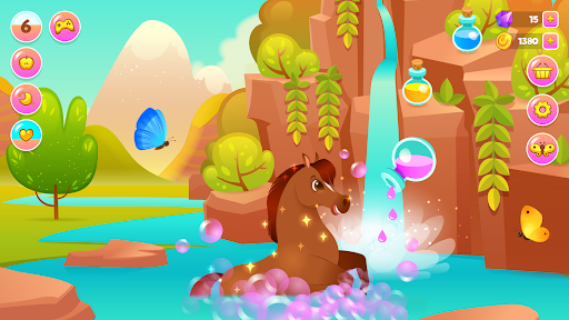 Pixie the Pony - Virtual Pet - Gameplay image of android game