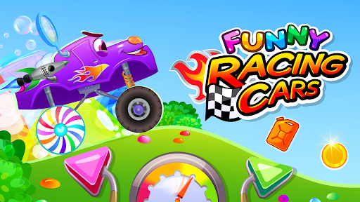 Funny Racing Cars - Gameplay image of android game