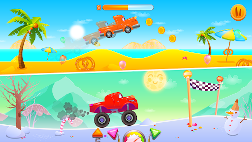 Funny Racing Cars - Gameplay image of android game