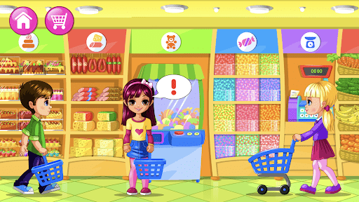 Supermarket Game - Gameplay image of android game