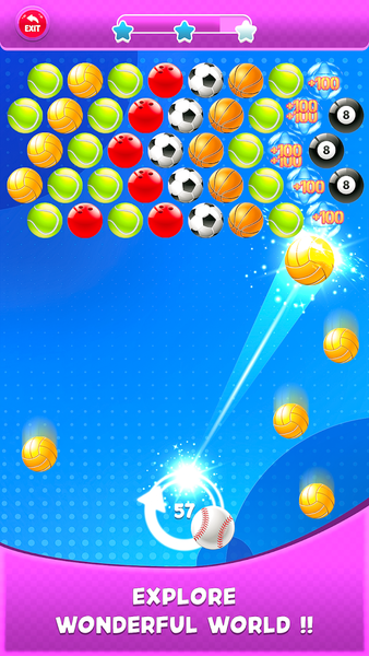 Bubble Ball Shooter Games - عکس بازی موبایلی اندروید