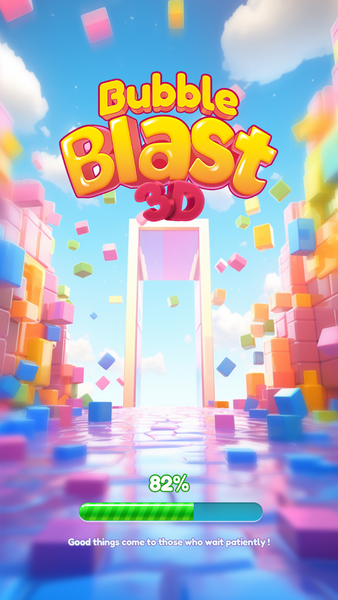 Bubble Blast 3D - Gameplay image of android game