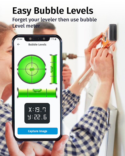 Bubble Level Meter - Image screenshot of android app