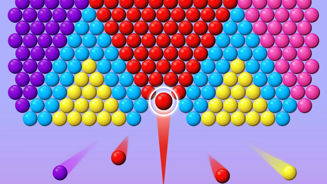 Bubble Shooter - Puzzle games - Gameplay image of android game