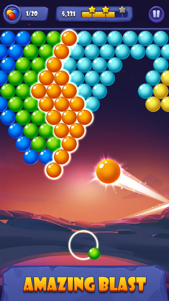Bubble Pop Blast - Gameplay image of android game