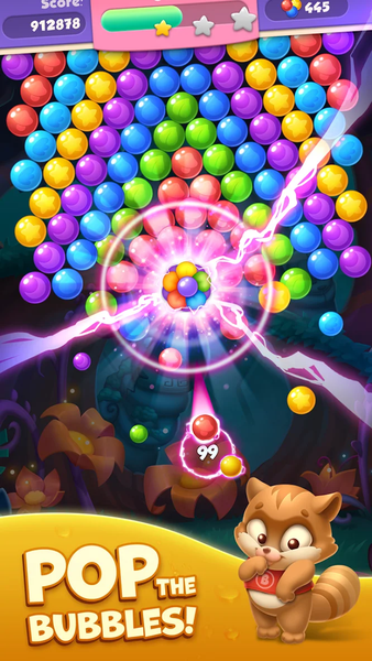Bubble Shooter Adventure: Pop - Gameplay image of android game