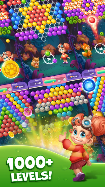 Bubble Shooter Adventure: Pop - عکس بازی موبایلی اندروید