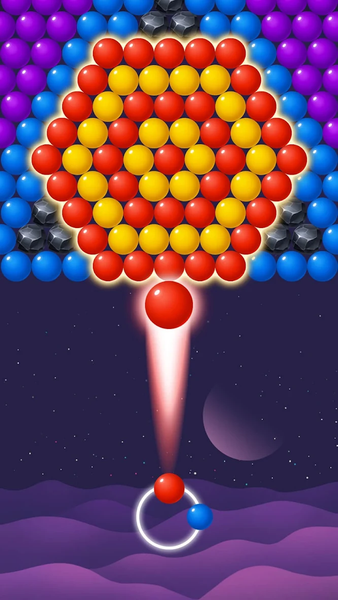 Bubble Shooter Star - Gameplay image of android game