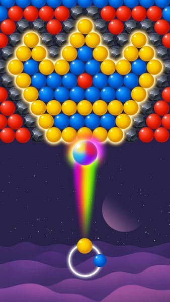 Bubble Shooter Star - Gameplay image of android game