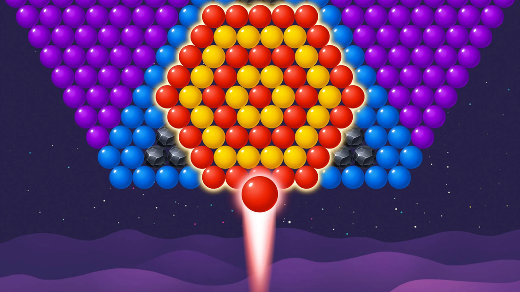 Bubble Shooter Star-Pop Puzzle - Gameplay image of android game
