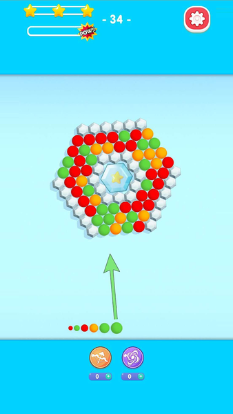 Bubble Spin Shooter:Sky Garden - عکس بازی موبایلی اندروید