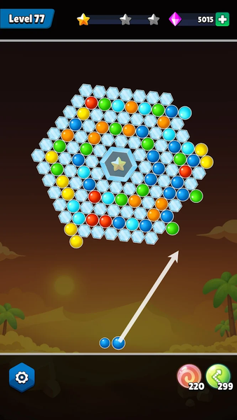 Bubble Cloud: Shooter Spinner - عکس بازی موبایلی اندروید