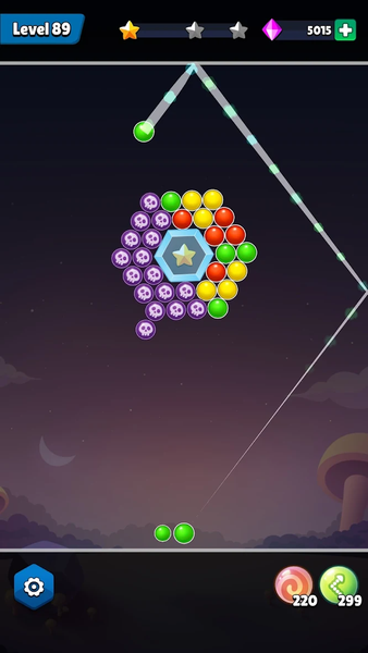 Bubble Cloud: Shooter Spinner - عکس بازی موبایلی اندروید