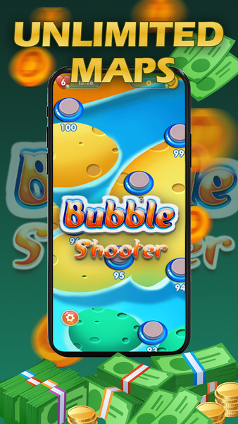 Bubble Cash - Win real Money - Image screenshot of android app