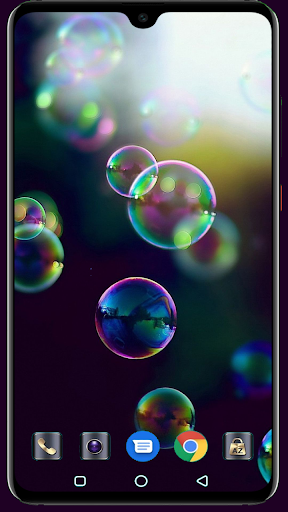 Bubble Wallpaper - Image screenshot of android app