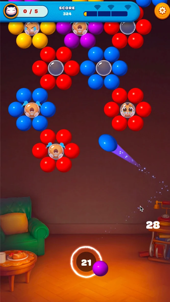 Dream Bubble Home - Gameplay image of android game
