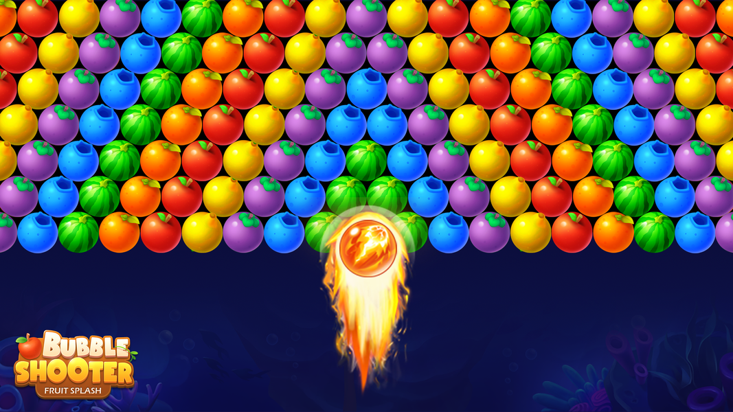 Bubble Shooter:Fruit Splash - Gameplay image of android game