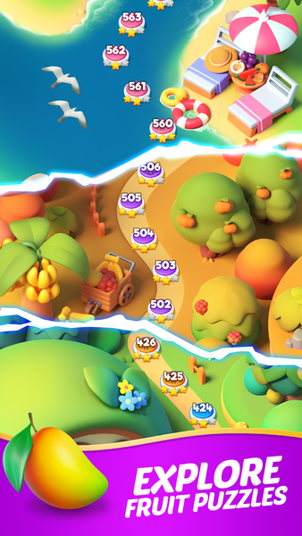 Bubble Shooter:Fruit Splash - Gameplay image of android game