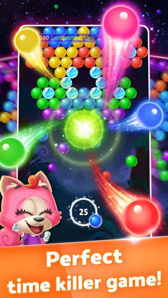 Bubble Shooter Journey - Gameplay image of android game