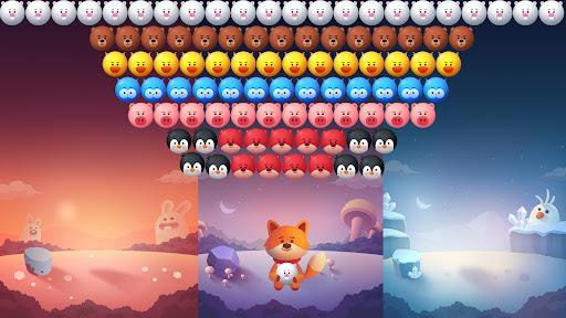 Bubble Shooter Rescue Animal - Gameplay image of android game